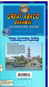 Great Abaco Island, The Bahamas, Adventure Guide Map